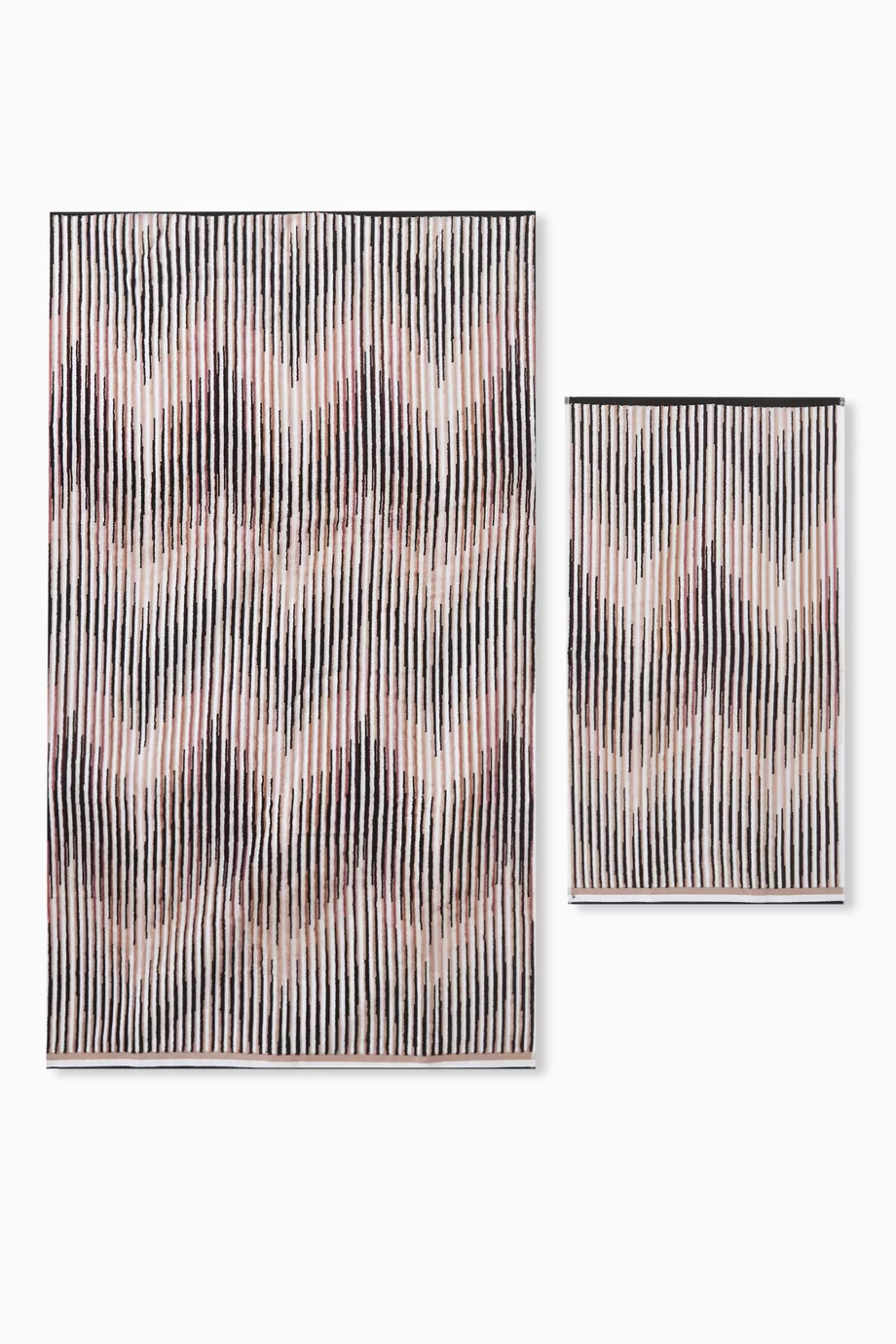 Arpeggio Havlu Seti 2’li, Pamuklu & Yumuşak, Missoni Home Sanatsal Tasarım