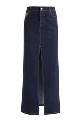 Vegan Kombinli Yüksek Bel Etek - Rye