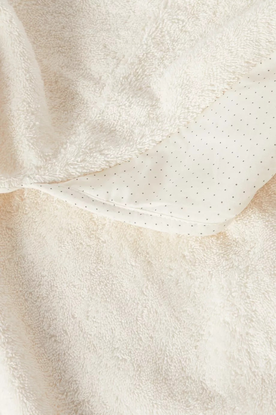 Kapüşonlu Bebek Havlusu Organik Pamuk, Polka-dot Desenli Lüks Tasarım