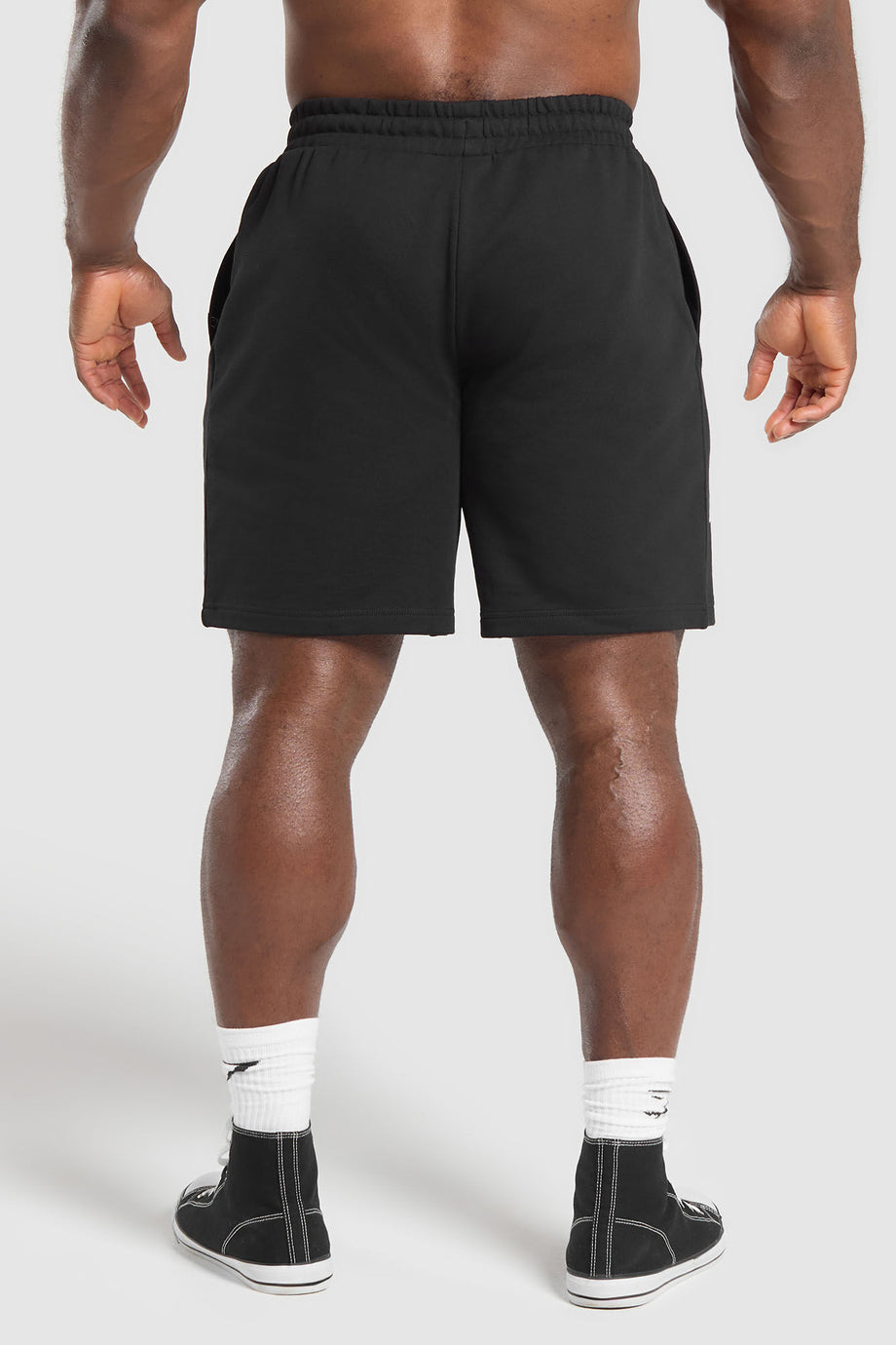 Trophy Grafik Şort Oversize Kesim, Ağır Kumaş, Ayarlanabilir Bel