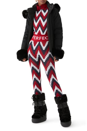 Chevron 1/4 Fermuarlı Temel Katman Üstü