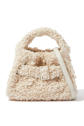 Kare Şekilli Scrunchy El Çantası