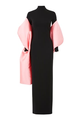 Lyana Maxi Elbise - Pembe