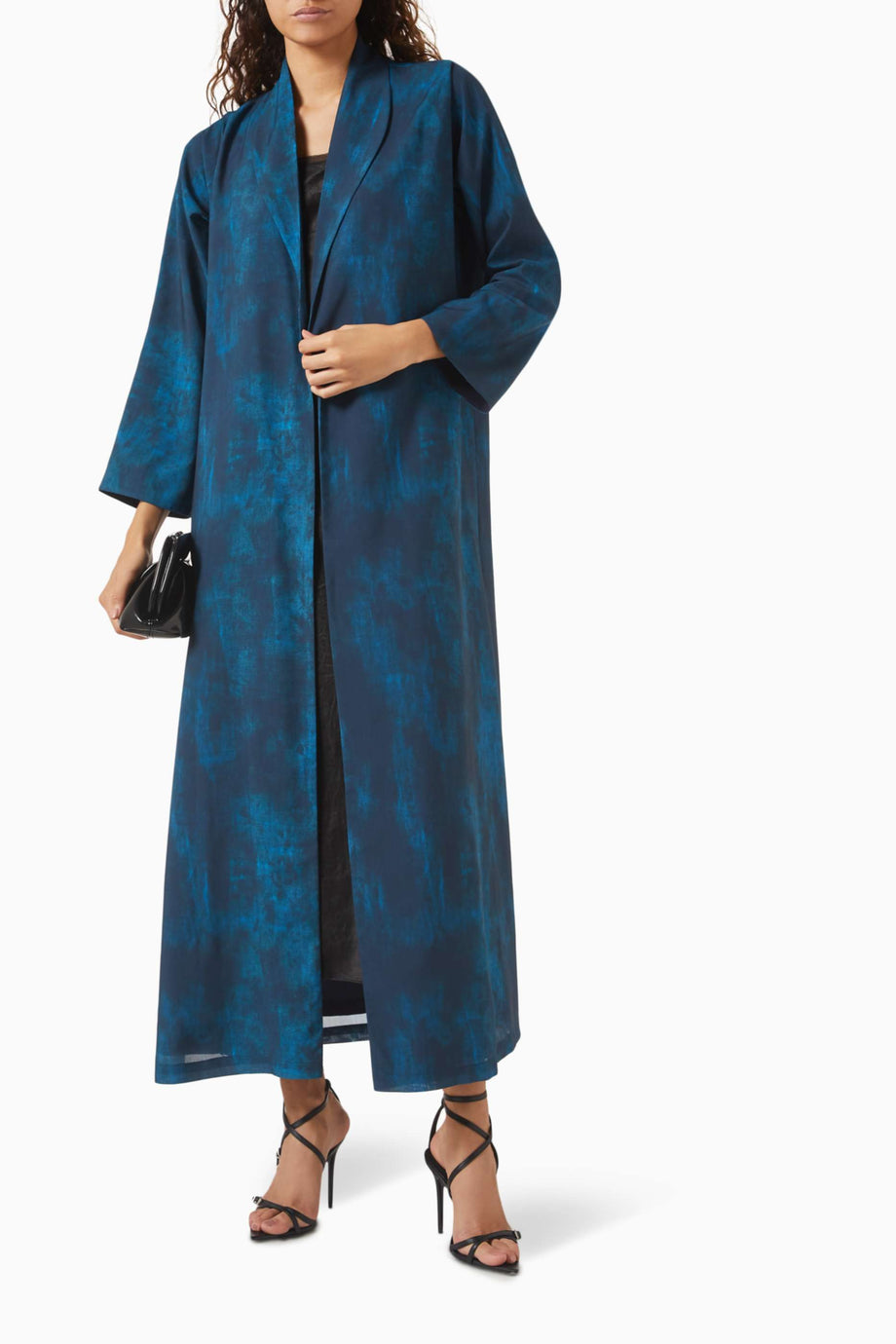 Modern Tasarımlı Baskılı Pamuk Abaya Rahat Şıklık için İdeal Seçim