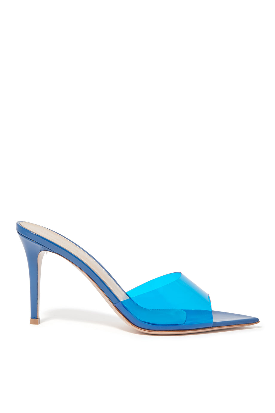 Gianvito Rossi Elle Mules - Parlak Mavi