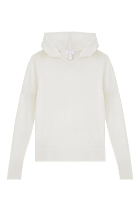 Kaşmir Katmanlı Kapüşonlu Sweatshirt