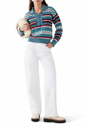 Mother Denim Dodger Sneak Jean Kadın Pantolon