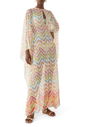 Zigzag Kaftan Elbise - Missoni