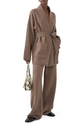 Kimono Tarzı Örgü Hırka