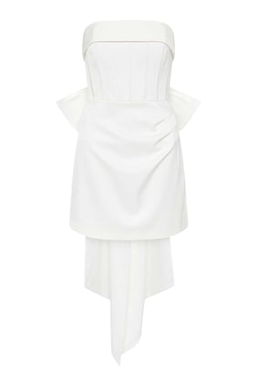 Lia Straplez Mini Elbise - Şık ve Rahat