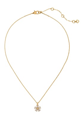 Kate Spade Lüks Çiçek Kolye - Pirinç & Zirkonya