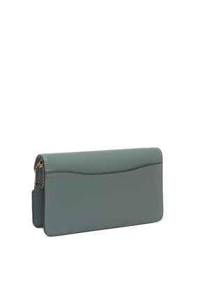 Tabby Zincirli Clutch - Açık Mavi