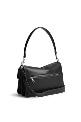 Coach Chain Tabby 30 Siyah Omuz Çantası