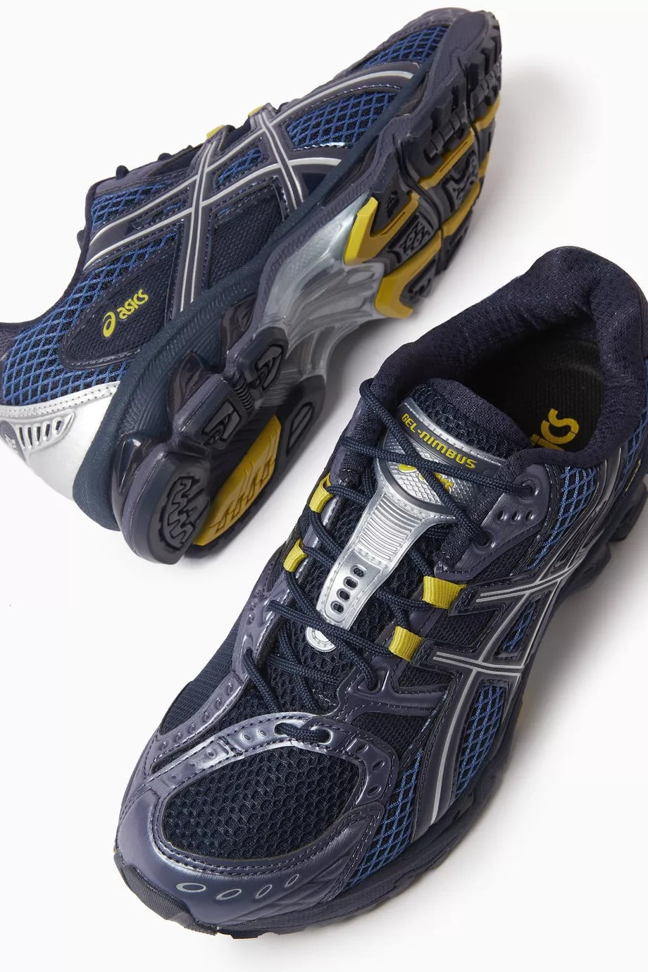 Gel-Nimbus 10.1 Lacivert Mesh Lüks Koşu Ayakkabısı GEL Taban Konfor ve Stil