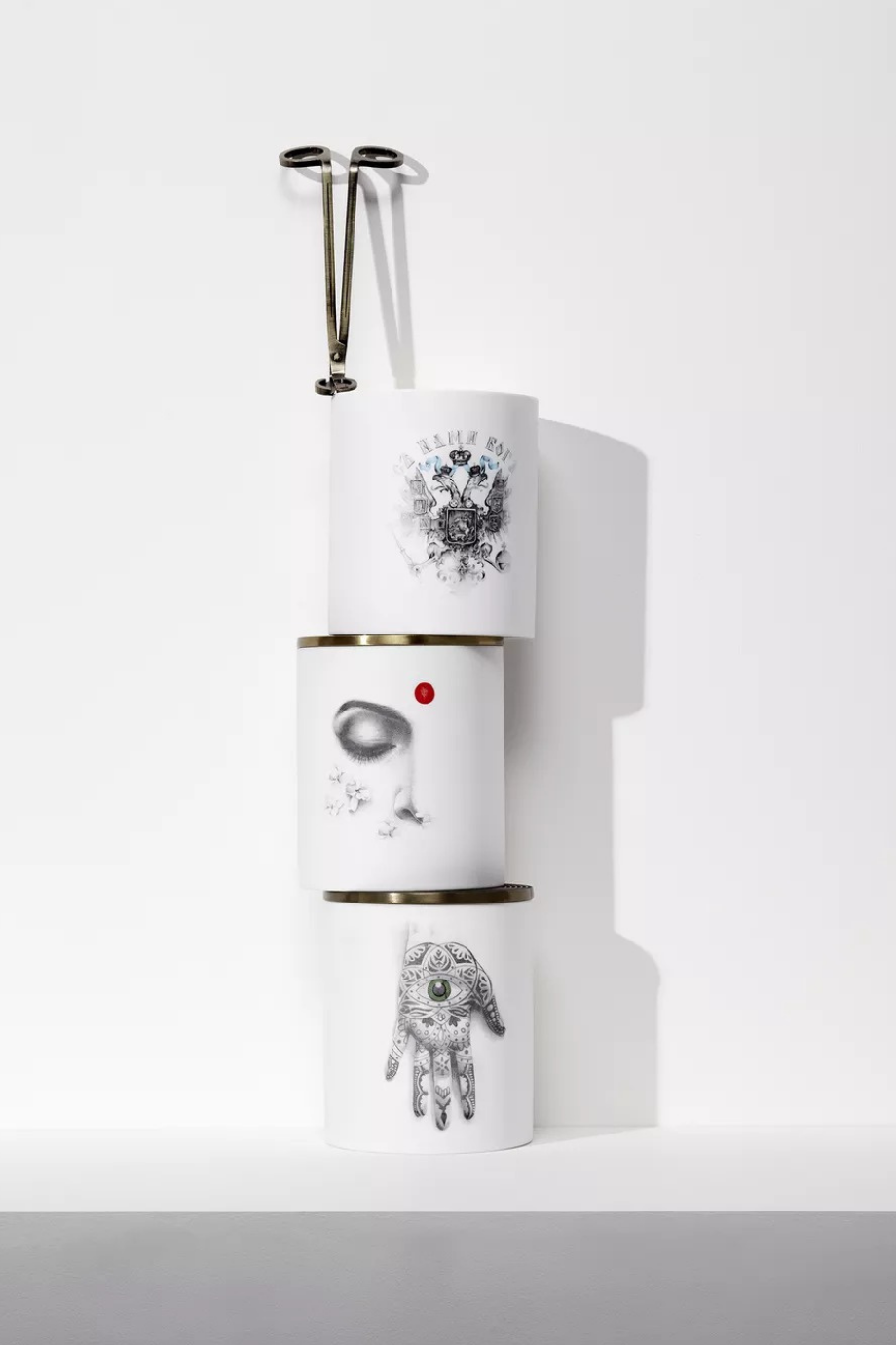 Bronz Lüks Candle Wick Trimmer Şık ve Zarif Fitil Kesici