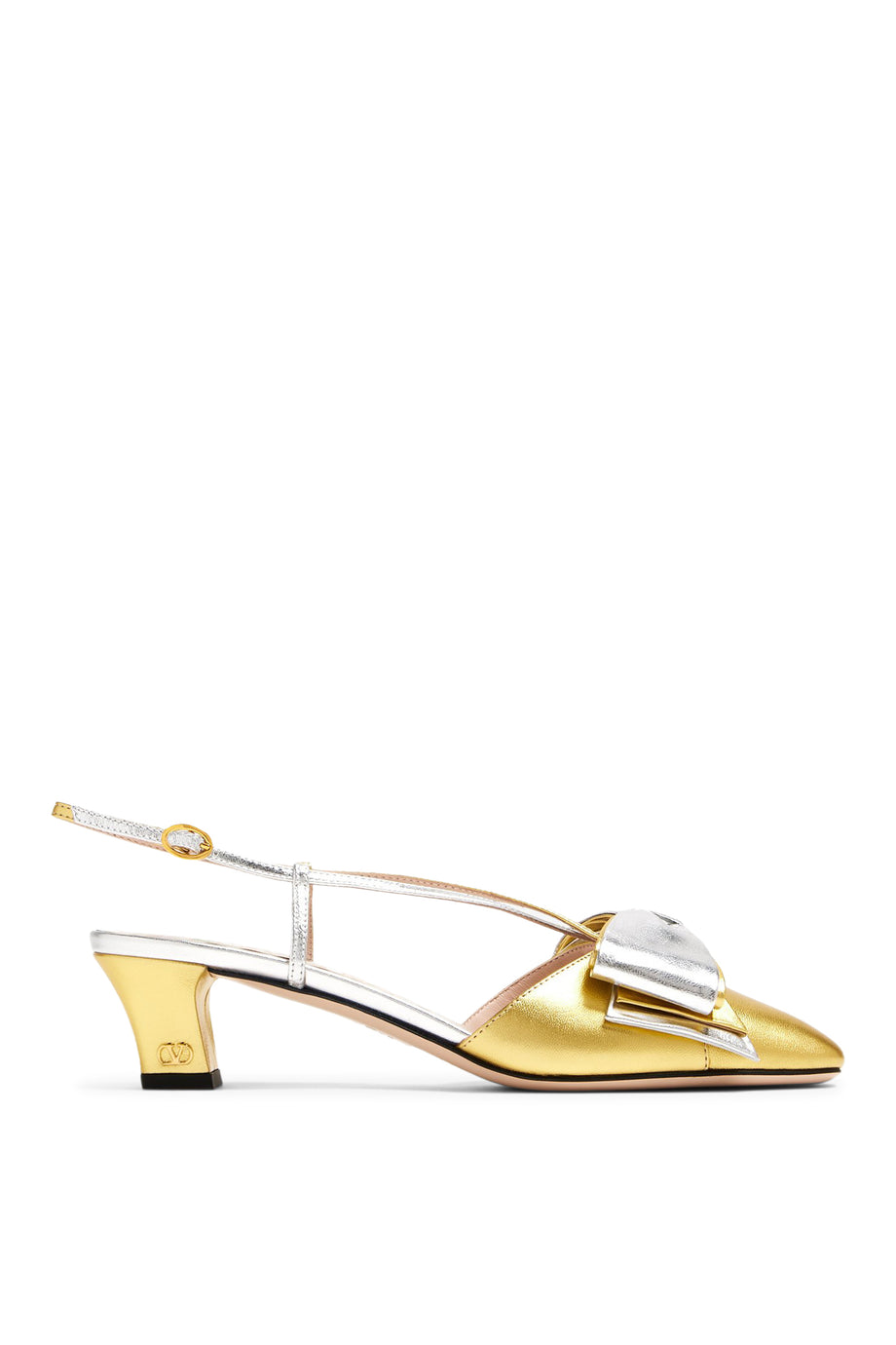 Valentino Garavani Bowow Şık Slingback Topuklu Ayakkabılar