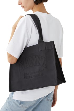 Büyük Kanvas Tote Çanta