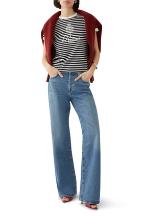 Ritz Çizgili Bebek Tişörtü - Şıklığın Adresi