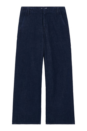 Cross Hatch Rinse Trouser Kot Pantolon