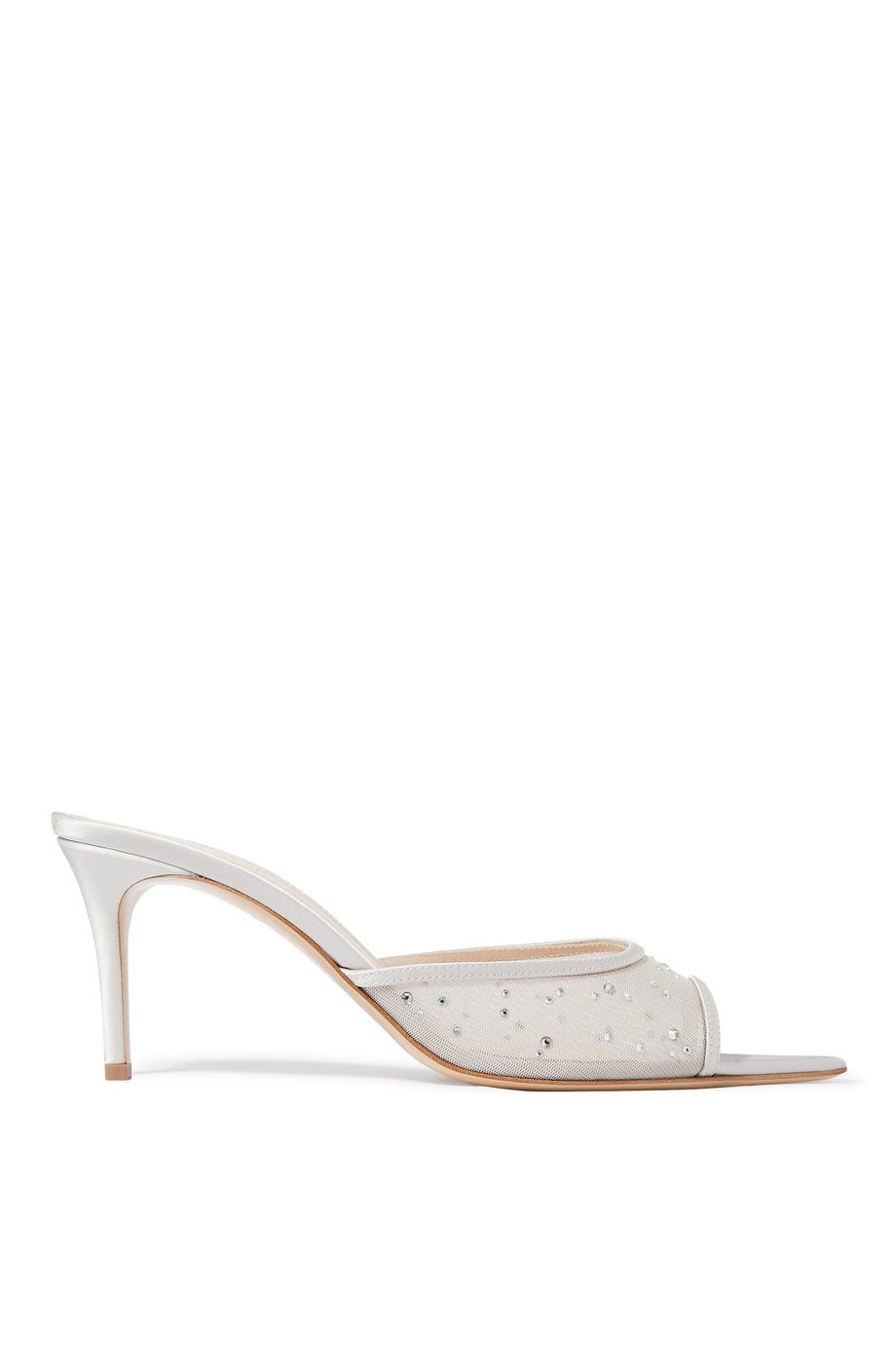 Lisa 75 Mesh Glitz Mules - Şık ve Modern Terlik