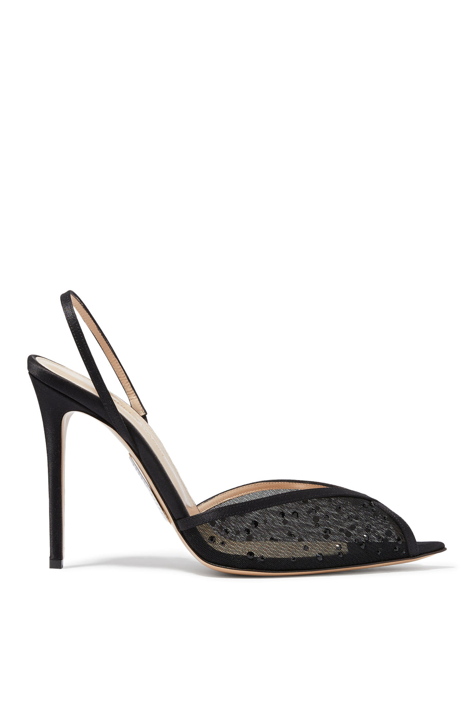Katy Slingback 105 Kristal Topuklu Sandalet