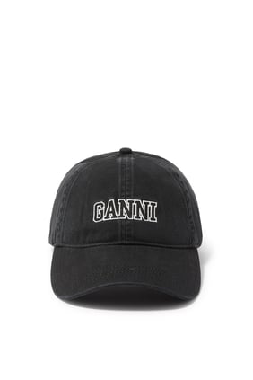 Ganni Logo Şapka - Şık ve Rahat