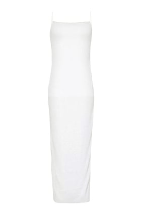 Aaliyah Simli Maxi Elbise