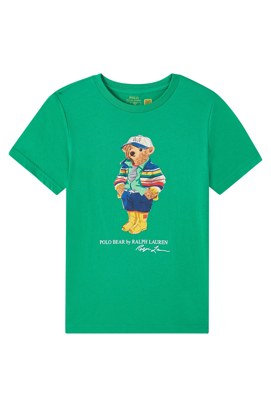 Çocuklar için Polo Bear Pamuklu Jersey Tişört