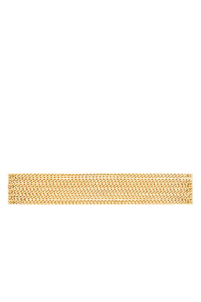Saint Laurent Cassandre Metal Zincir Bilezik