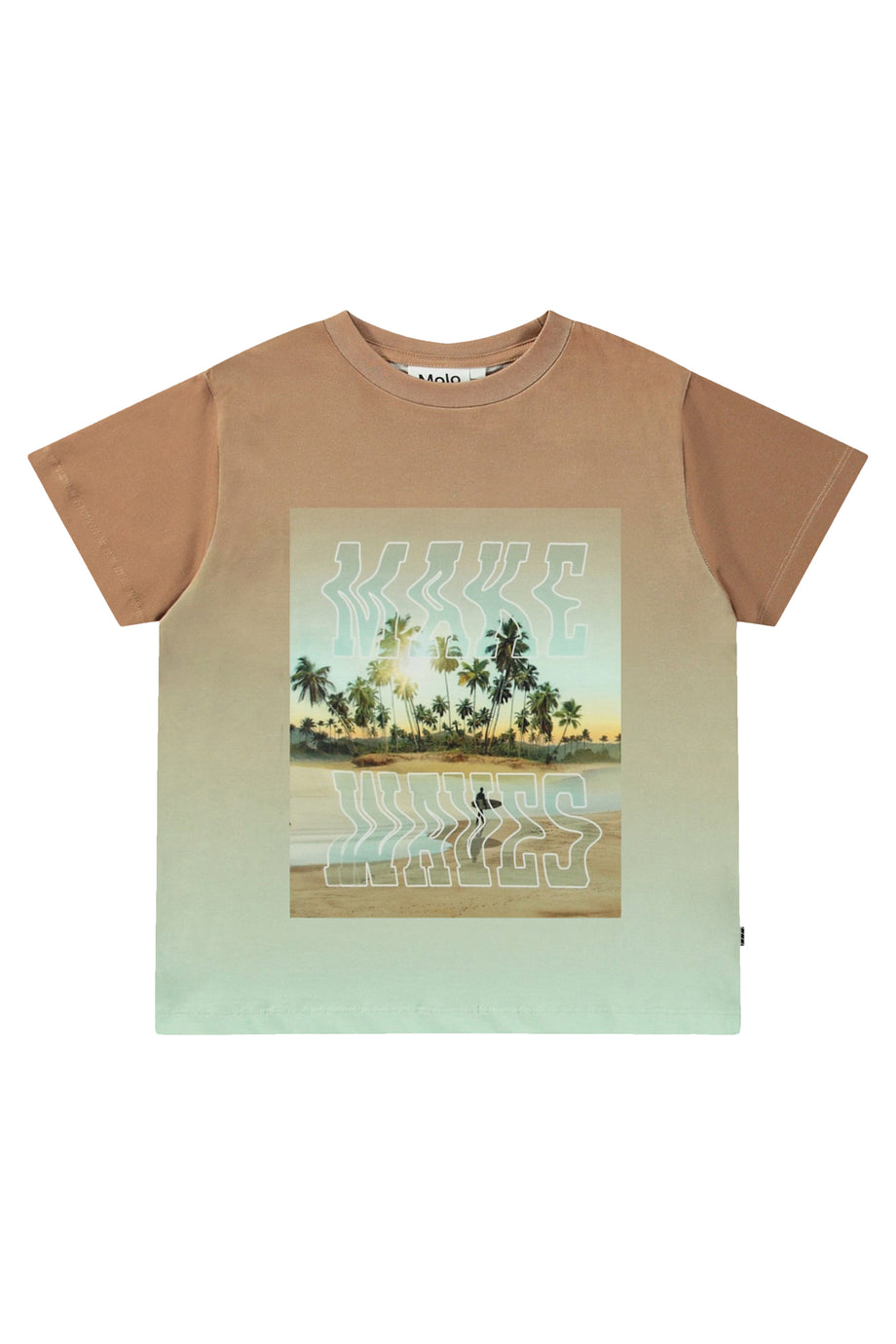 Çocuk Rame Dalgalı T-Shirt -