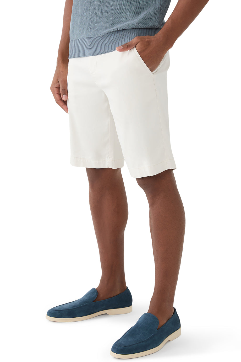 Şık Süet Loafer Ayakkabılar - Mavi