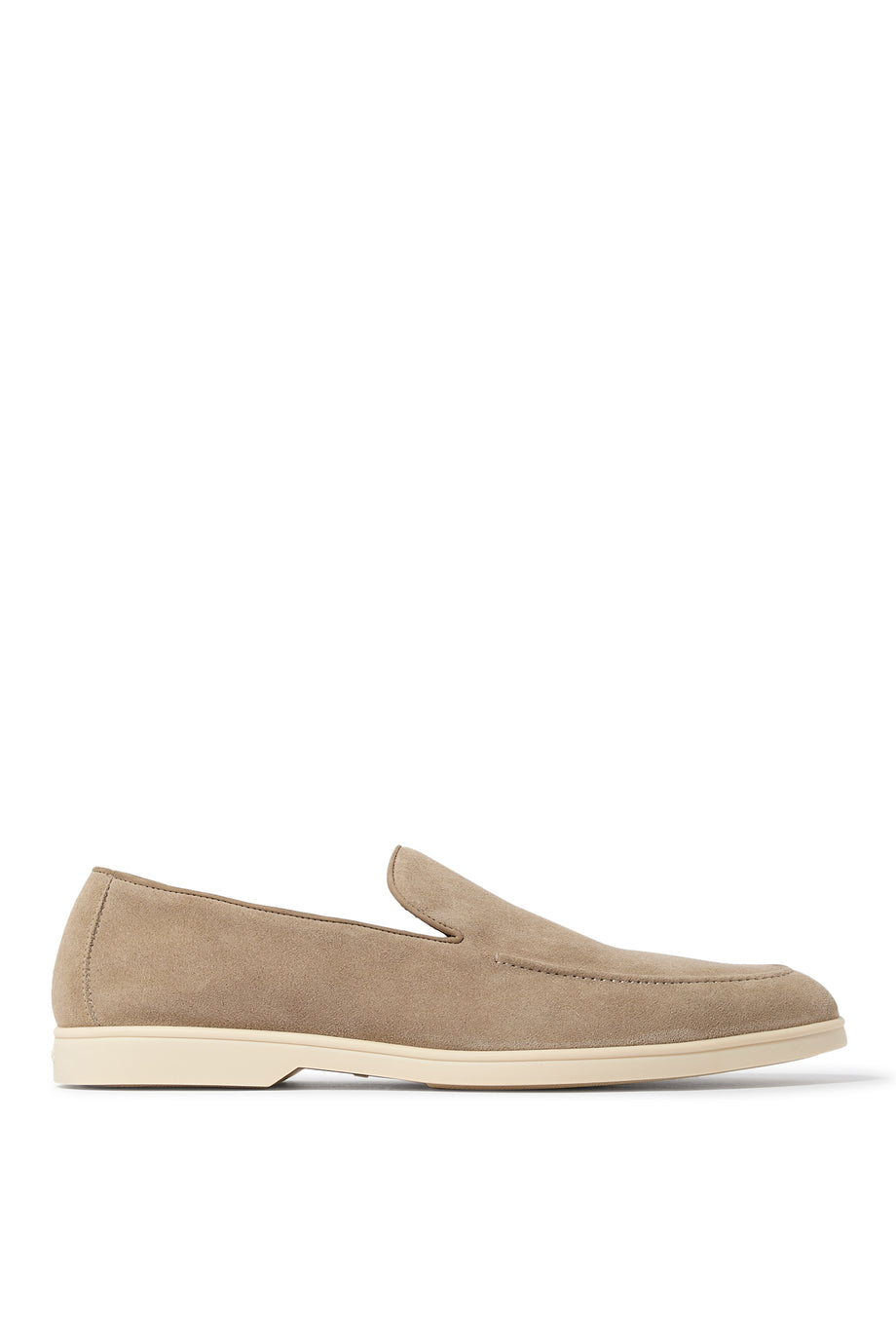 Bej Süet Loafer Ayakkabı