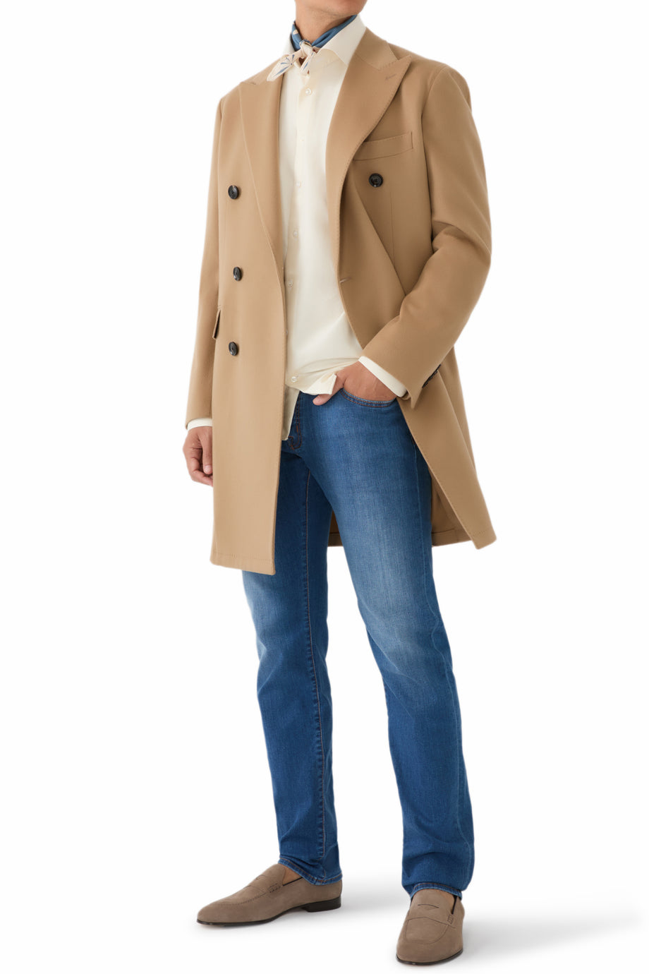 Şık Süet Penny Loafers