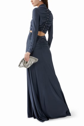 Kristal Akşam Clutch Çantası - Şıklığı Yakalayın