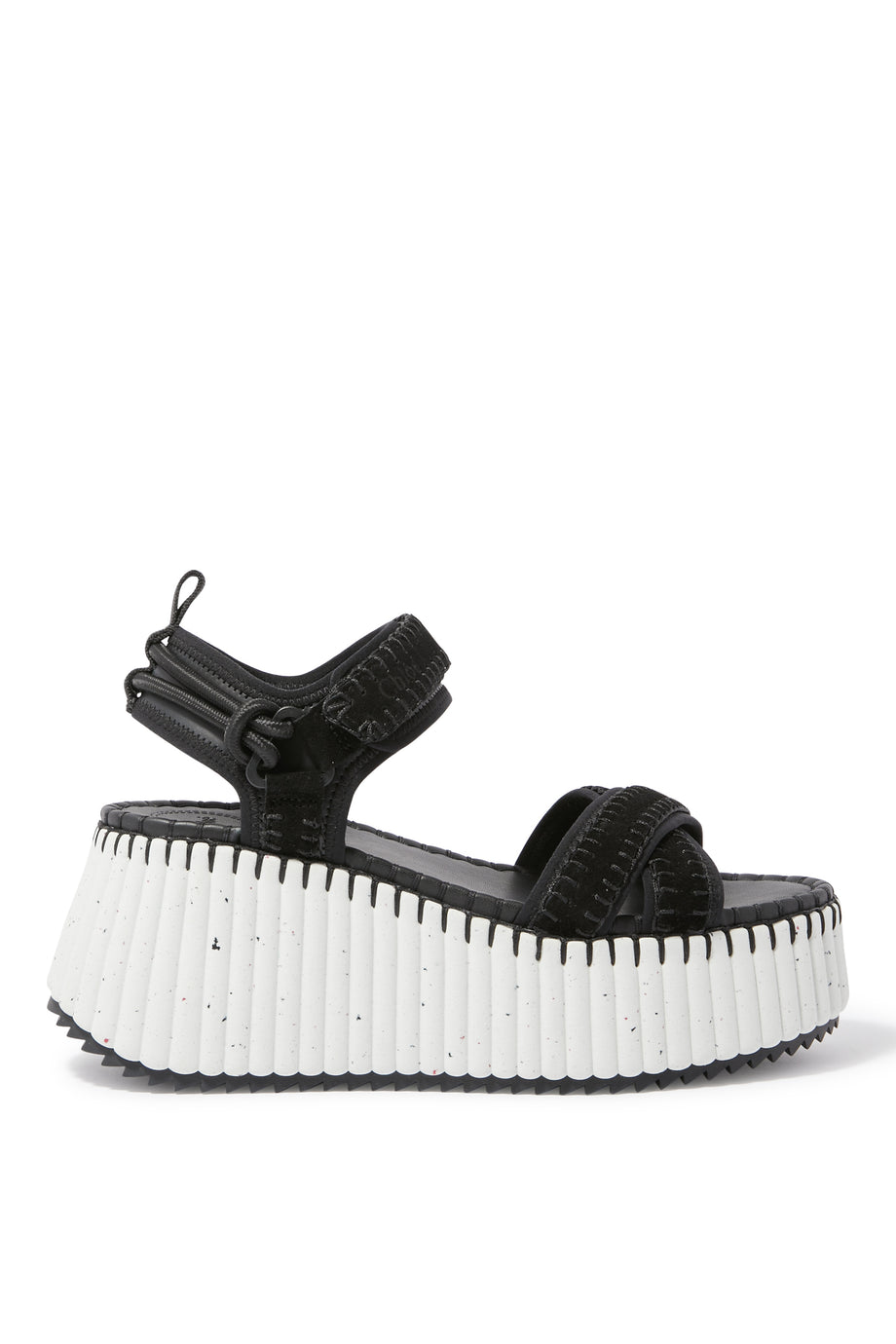 Chloé Nama 80 Wedge Sandaletler