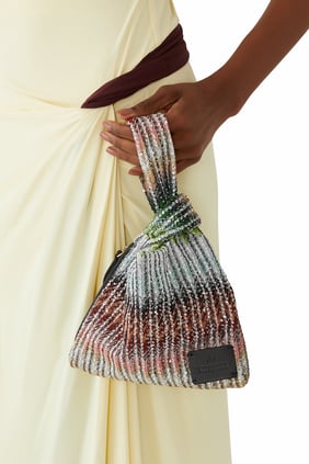 Çarpıcı Missoni Knot Mini Çanta - Şıklık ve Fonksiyonellik Bir Arada