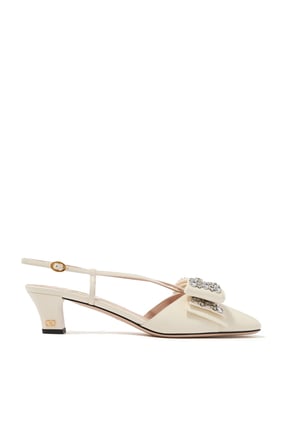 Bowow 45 Topuklu Slingback Ayakkabılar