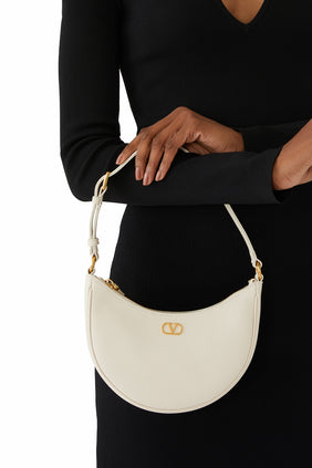 Valentino Garavani VLogo İmza Mini Hobo Çanta