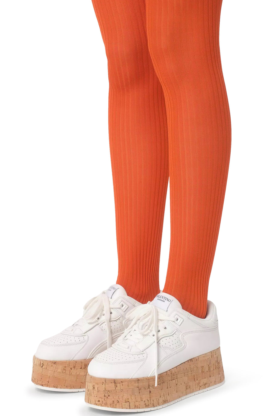 Valentino Freedots XL Deri ve Mantar Sneaker