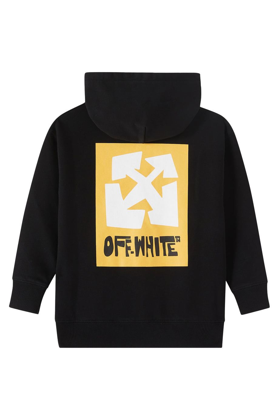 Çocuklar için Büyük Etiket Grafik Baskılı Kapüşonlu Sweatshirt