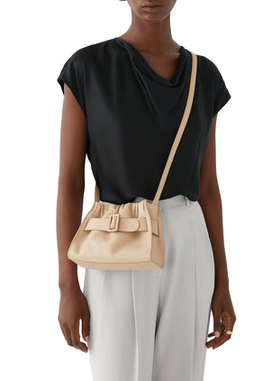 Kare Şık Saç Tokası Çantası