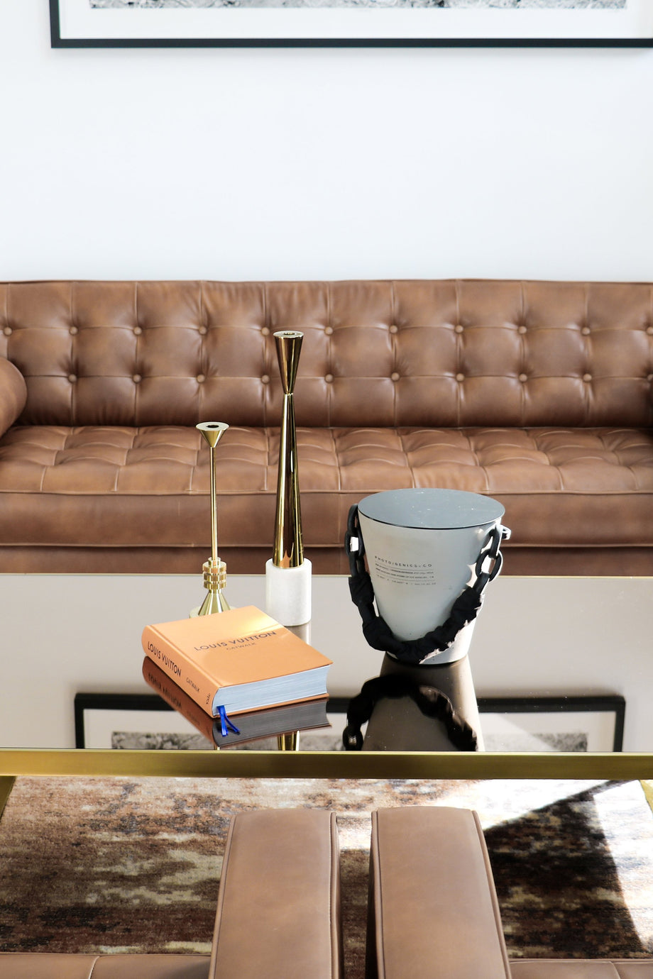 Limited Edition 3 XL Concrete Sativa, El Yapımı Lüks Mum