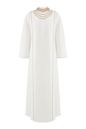 Niamara Yüksek Yaka Kaftan