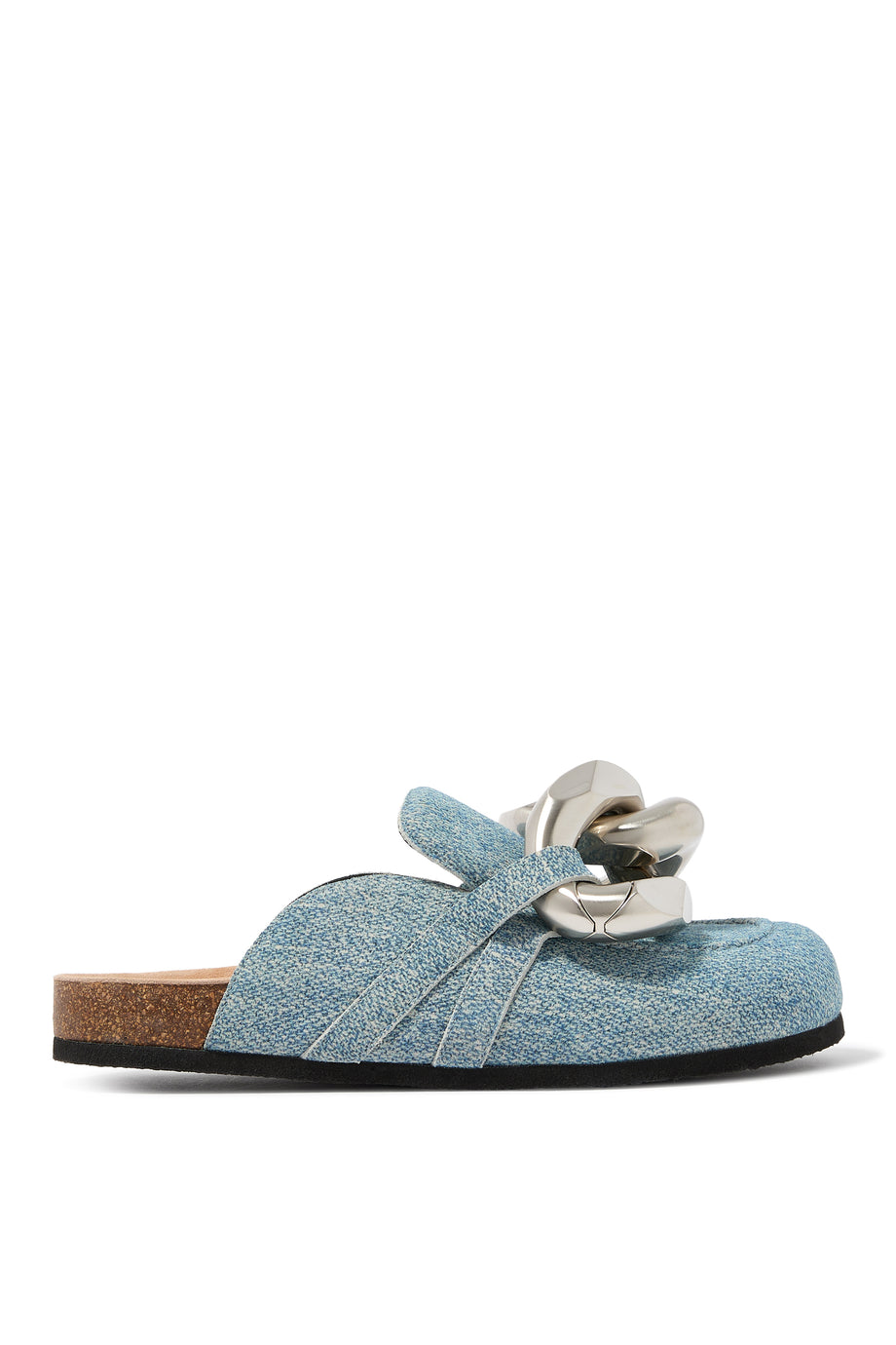 Zincir Detaylı Süet Loaferler - Şıklığın Adresi
