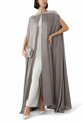 Süslü Omuzlu Kaftan - Şıklığın Adresi