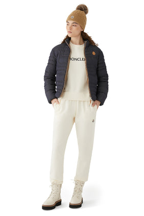 Moncler Logo Yaması Eşofman Altı - Beyaz