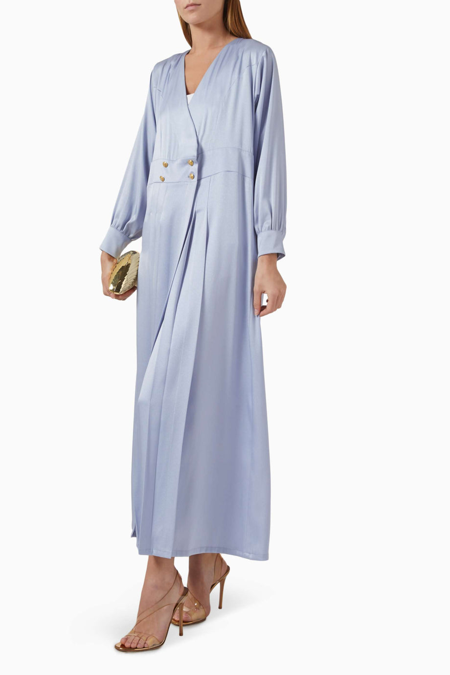 Şık Pleated Abaya ile Rahat ve Zarif Siluet Oluşturun