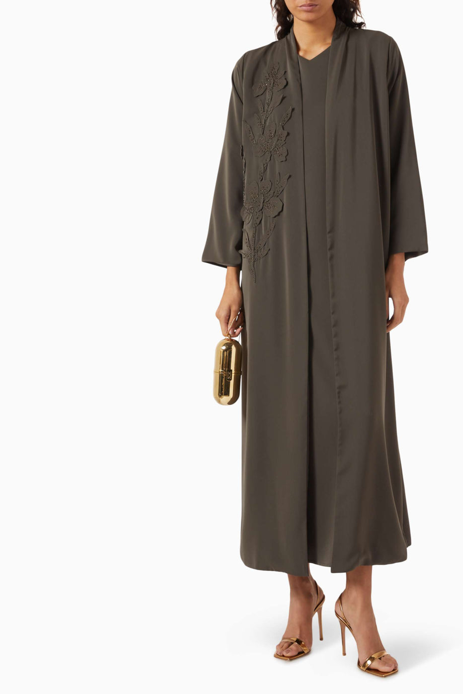 Modern Tasarımlı Bead Süslemeli Abaya ile Şıklığı ve Konforu Yakalayın