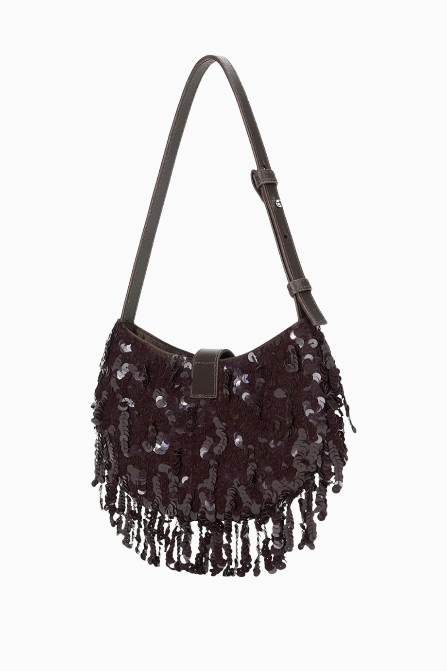 Alana Payetli Ayarlanabilir Askılı Lüks Omuz Çantası