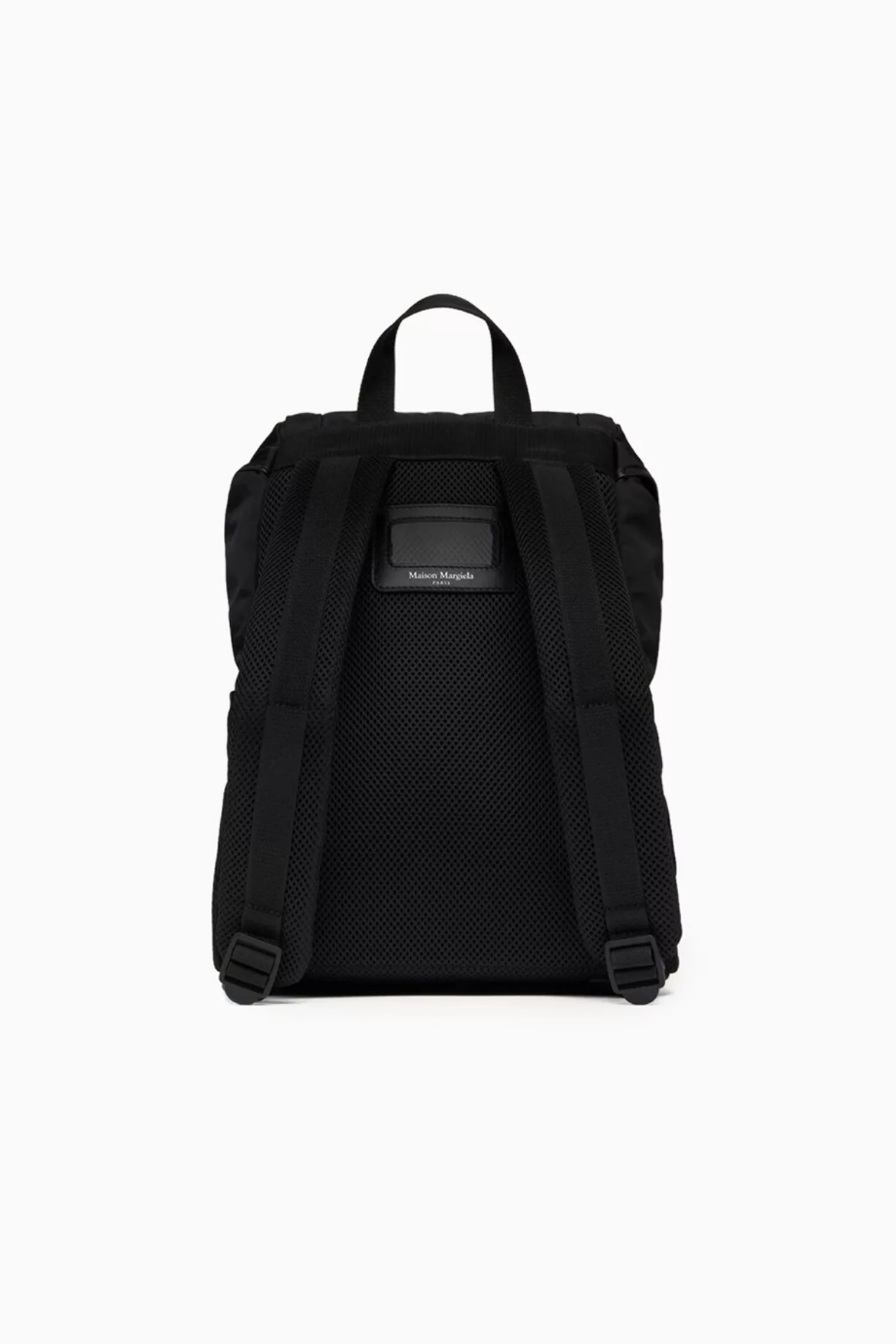 Minimalist & Fonksiyonel Siyah Sırt Çantası, Logo Backpack in Nylon
